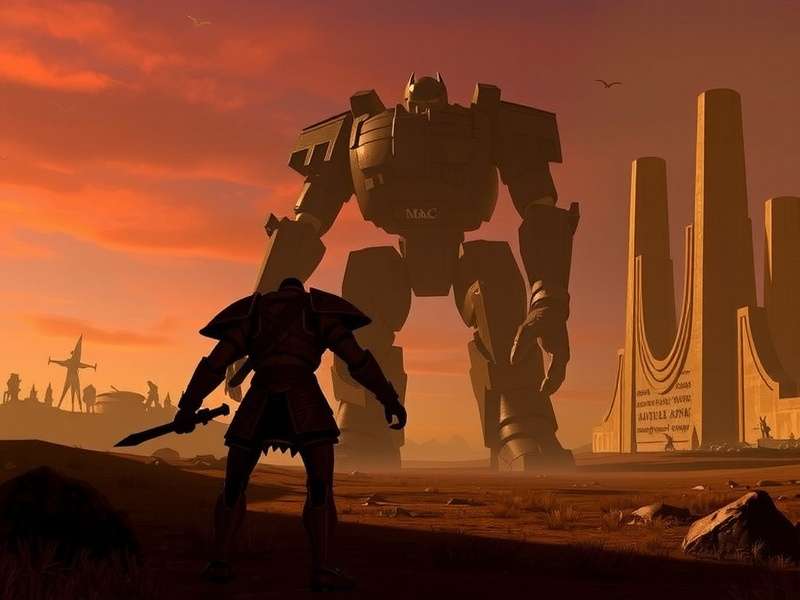 Mace Battle Colossus Hero Character